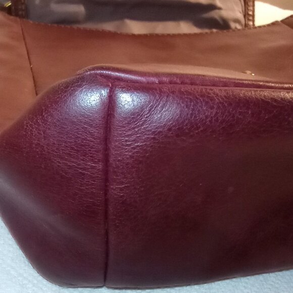 Vintage Fossil Cowhide Leather Brown Purse - Picture 12 of 15